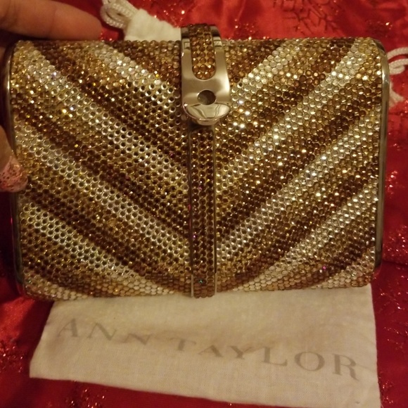 Beautiful evening sparkly clutch purse - Picture 4 of 6